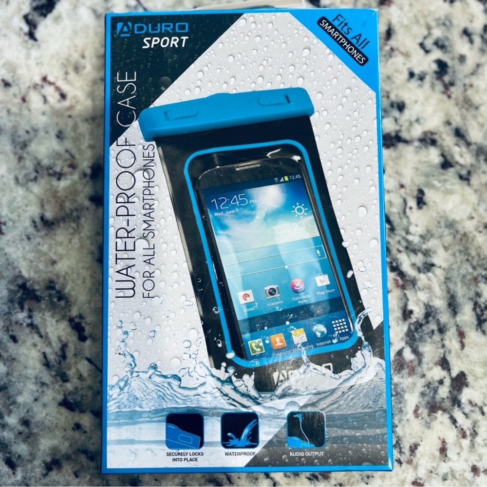 Aduro Sport Waterproof Smartphone Bag - Blue